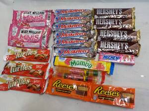 Assortment of Candy- all pictured...