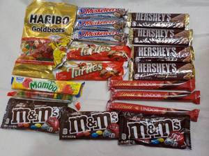 Assortment of Candy- all pictured...