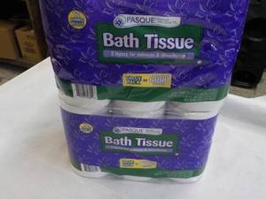 24 rolls Pasque 2 ply Bath Tissue...