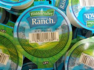 160 ct 1.25 oz cups Hidden Ranch Sa...