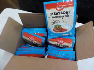 12 ct 1.12 oz pkgs IGA Meatloaf Sea...