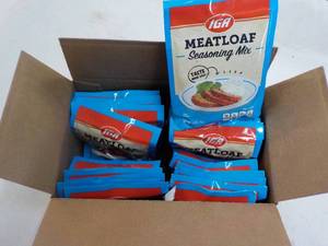 12 ct 1.12 oz pkgs IGA Meatloaf Sea...
