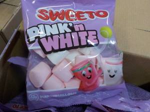 12 ct Sweeto Pinkn White Marshnall...