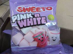 12 ct Sweeto Pinkn White Marshnall...