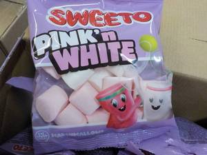 12 ct Sweeto Pinkn White Marshnall...
