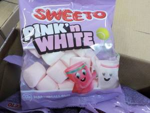 12 ct Sweeto Pinkn White Marshnall...