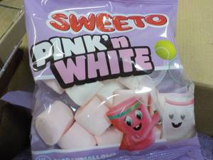 12 ct Sweeto Pinkn White Marshnall...