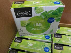 18 ct Lime Gelatin Desert Mixes...