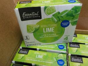 18 ct Lime Gelatin Desert Mixes...