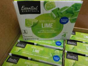 18 ct Lime Gelatin Desert Mixes...
