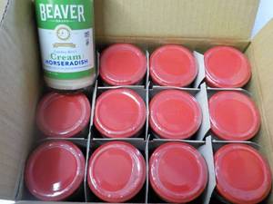 12 ct 4 oz Jars Beaver Cream Horser...