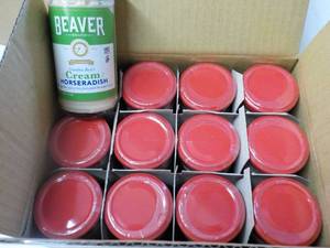 12 ct 4 oz Jars Beaver Cream Horser...