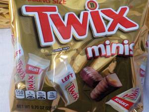 3 ct 9.70 oz bags Twix Minis...