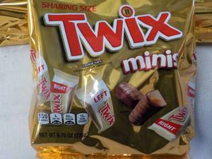 3 ct 9.70 oz bags Twix Minis...