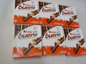 Kinder Bueno Bars...
