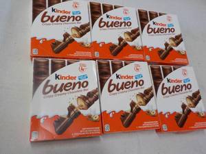 Kinder Bueno Bars...