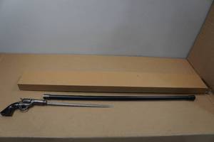 lot 3 image: Texas Ranger Star Sword Cane