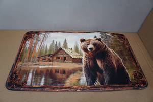 lot 15 image: Bear Themed Rug 32x20