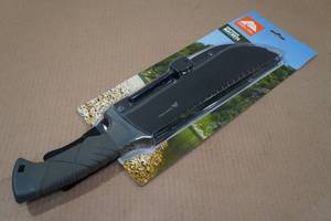 lot 24 image: Ozark Trail Sawtooth Machete with Fire Starter