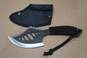 lot 36 image: Camping Hatchet with Paracord Handle