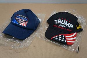 lot 48 image: 2 Trump Hats