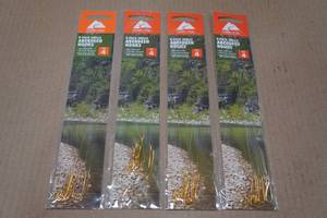 lot 55 image: 4 Ozark Trail 8-Packs Snells Aberdeen Hooks