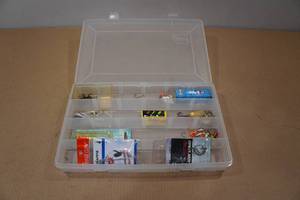 lot 57 image: Tackle Box Insert with Assorted Tackle