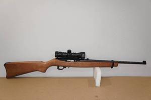 lot 1J image: Ruger 1022 .22 LR Semi-Auto Rifle - CV Life 4 x 32 Scope