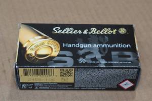 lot 119 image: 50 Sellier & Bellot 9mm Luger 115 Gr FMJ Ammo
