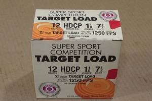 lot 149 image: 25 Estate 12 Gauge 2-34 7.5 Shot Shotshells