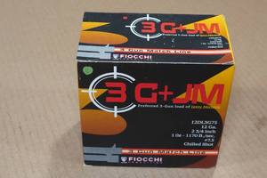 lot 162 image: 25 Fiocchi 3 Gun Match 12 Gauge 2-34 Chilled 7.5 Shot Shotshells