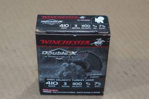 lot 168 image: 10 Winchester Double X .410 Bore 3 Turkey 7.5 Shot Shotshells