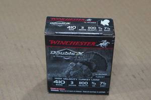 lot 169 image: 10 Winchester Double X .410 Bore 3 Turkey 7.5 Shot Shotshells