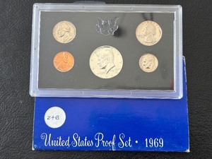 lot 5 image: 1969-S Proof Set