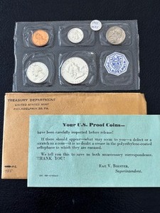 lot 8 image: 1955 Proof Set