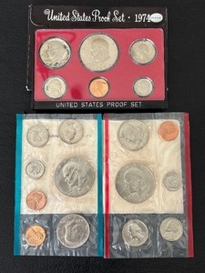 lot 18 image: 1974-S Proof and P&D Mint Sets