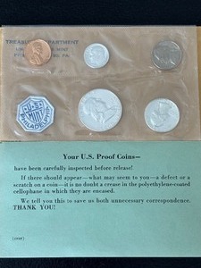 lot 24 image: 1960 Proof Set