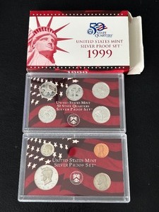 lot 68 image: 1999-S Silver Proof Set