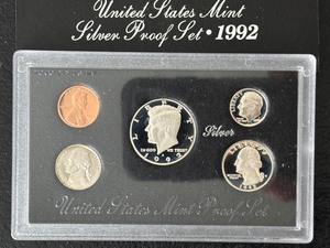 lot 58 image: 1992-S Silver Proof Set