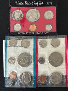 lot 27 image: 1978-S Proof and P&D Mint Sets