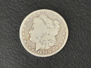 lot 42 image: 1892-CC Morgan Dollar Only 1,352,000 Minted