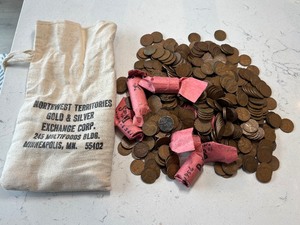 Bag of Lincoln Cents