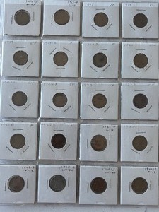 lot 7 image: Lincoln Wheat Cents