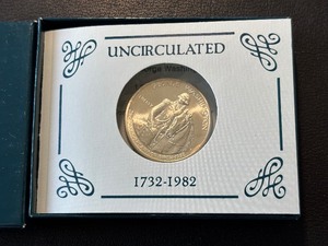 lot 13 image: 1982-D Washington Silver Half Dollar