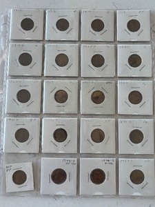 lot 29 image: Lincoln Wheat Cents