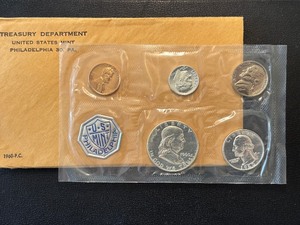 lot 32 image: 1960 U.S. Mint Proof Set