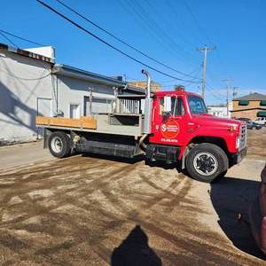 1982 International Harvester Flat Bed Truck