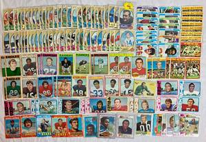 lot 40 image: Collection of Vintage Football Sports Trading Cards