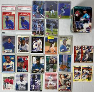 lot 18 image: Ken Griffey Jr. Sports Trading Cards