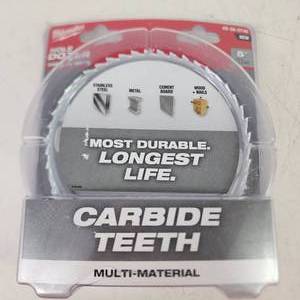 New Milwaukee Carbide Teeth Hole Dozer 49-56-0748 5 Multi-Material